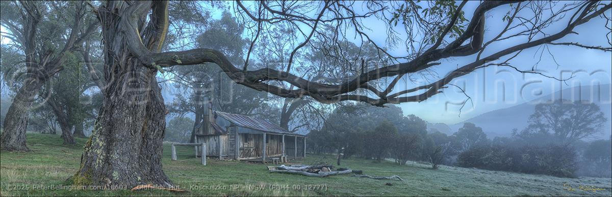 Peter Bellingham Photography Oldfields Hut - Kosciuszko NP - NSW (PBH4 00 12777)